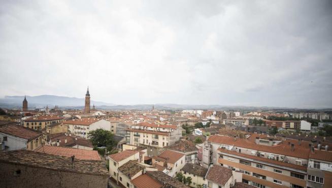 Vista de la localidad de Calatayud.