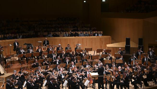La Sinfónica de la Radio de Baviera, este miércoles, durante su concierto en la Mozart