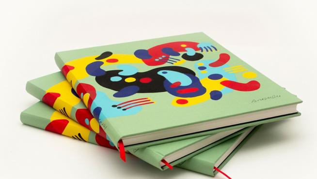 Los cuadernos Extinto XL de Andreu Buenafuente en colaboración con el Estudio Ductus de Zaragoza.