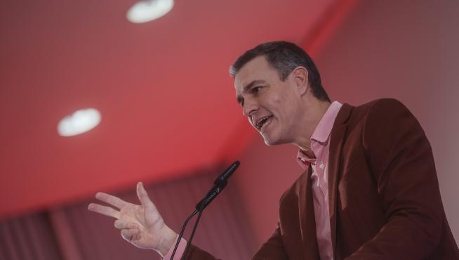 El presidente del Gobierno de España y secretario general del PSOE, Pedro Sánchez