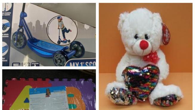 Estos son algunos de los juguetes que se han inspeccionado este año y que presetaban algún problema relacionada con la seguridad para los más pequeños