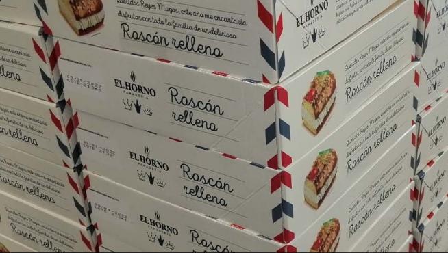 Roscón de Reyes vendido en los establecimientos Aldi durante la Navidad de 2021-2022.