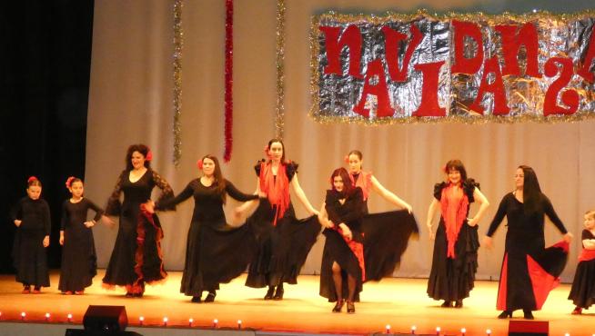 Una de las actuaciones que pudieron verse en el transcurso de Navidanza, Gala de Año Nuevo.