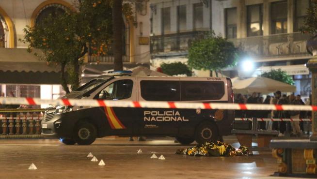 Fotos del ataque en una iglesia de Algeciras: hay un muerto y cuatro heridos