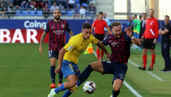 Carrillo anotó el tanto de la victoria en la ida ante Las Palmas y este sábado no forma en el once