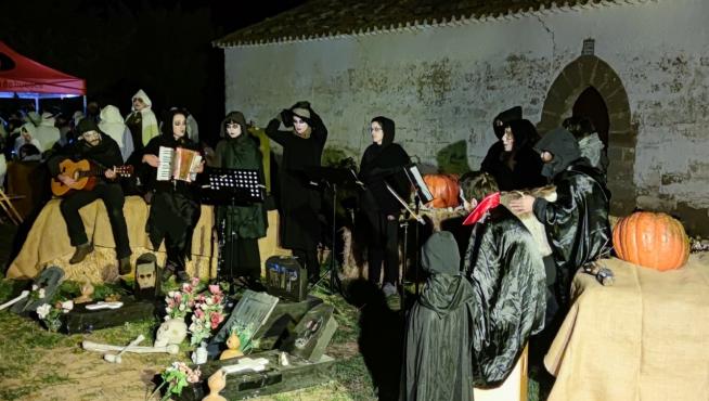Taller de ronda de la Comarca en el Camín d’as almetas que se celebró el pasado noviembre de 2022.
