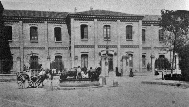 Una imagen del edificio a principios del siglo pasado.