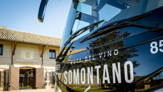 El 25 de marzo será el primero de los ocho viajes que realizará este año el Bus del Vino Somontano