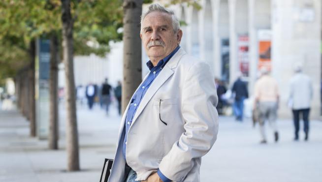 Juanjo Jordá, en el paseo de la Independencia en 2013.