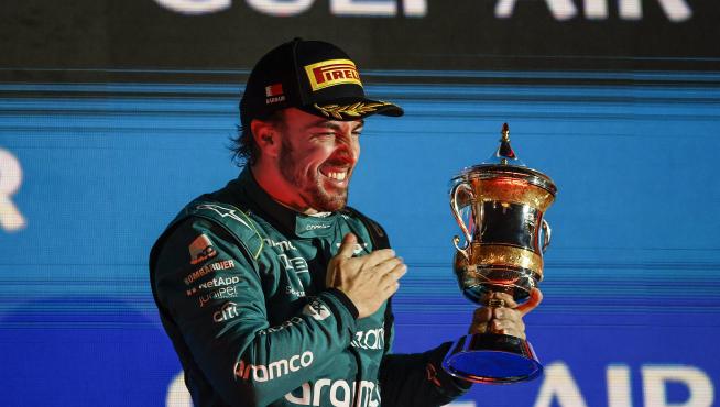 Fernando Alonso se subió al P3 en el Gran Premio de Baréin