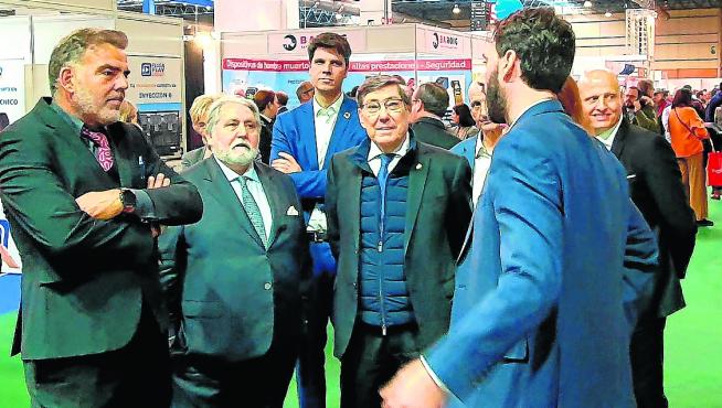 El vicepresidente y consejero de Industria en la inauguración de ExpoFimer.