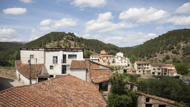 Vista general de Cabra de Mora en Teruel.