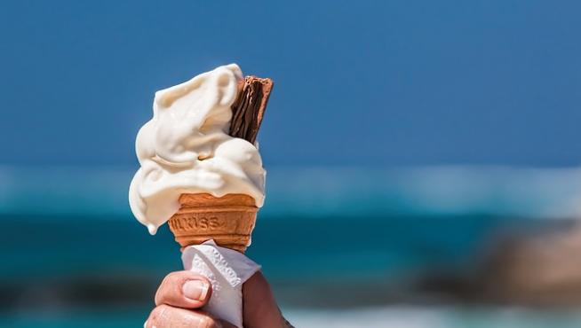 Un refrescante helado.