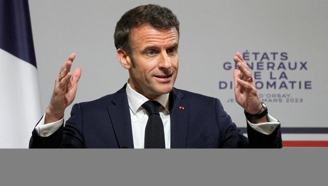 El presidente francés Emmanuel Macron.