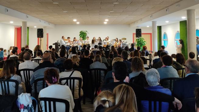 Inauguración de la sede de la Escuela de Música y Danza José María Campo de Aínsa.