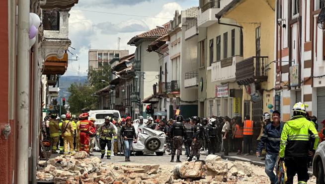 Sismo de magnitud 6,5 se siente en el sur de Ecuador y el norte de Perú