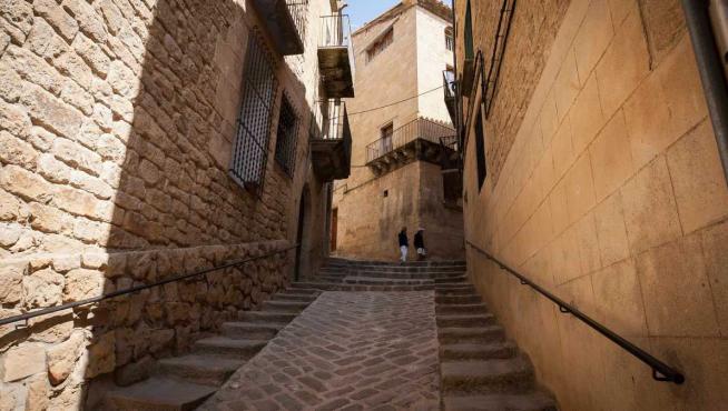Una calle de Calaceite