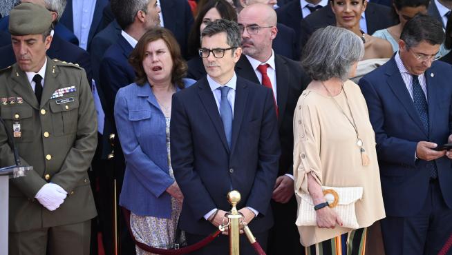 El ministro de Presidencia, Félix Bolaños, asiste al acto cívico militar por el Dos de Mayo, Día de la Comunidad de Madrid