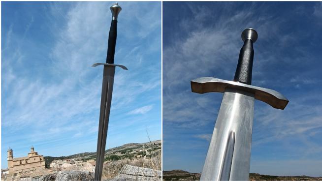 Espada para Carlos III de Aceros de Hispania.