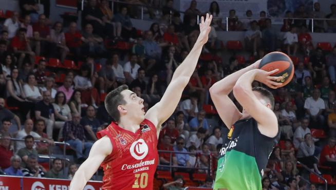 El equipo aragonés afronta el duelo de la trigésima primera jornada de la Liga Endesa.