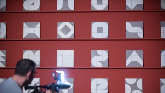 Foto de la exposición ‘Roberto Coromina. La distancia más corta’, en el museo Pablo Serrano de Zaragoza