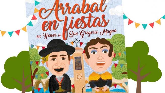 Fiestas del barrio del Arrabal de Zaragoza.