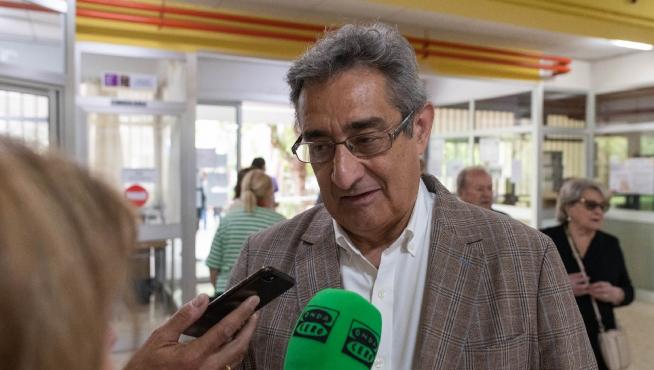 Julio Calvo, candidato de Vox a la alcaldía de Zaragoza.