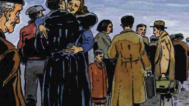 Una escena de este cómic de Juanarete y Manuel Granell.