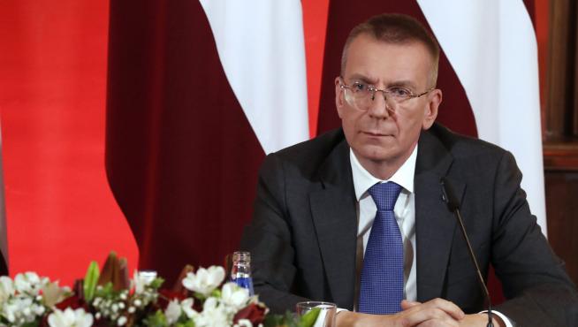 Edgars Rinkevics, el nuevo presidente de Letonia.