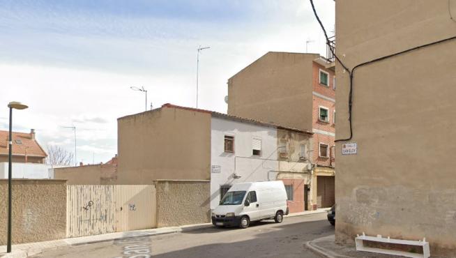 Inmediaciones del lugar donde se produjeron los hechos en la calle San Eloy del barrio Oliver de Zaragoza.
