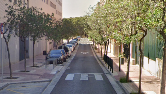 El accidente ocurrió este martes en la calle Biescas
