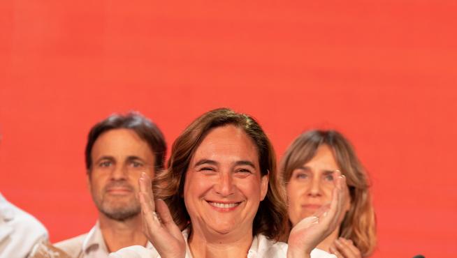 La alcaldesa en funciones de Barcelona y candidata de BComú, Ada Colau.