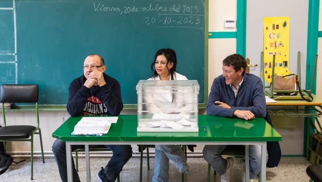 Elecciones en los barrios rurales de Teruel 22 10 2023 Foto Javier Escriche[[[FOTOGRAFOS]]]
