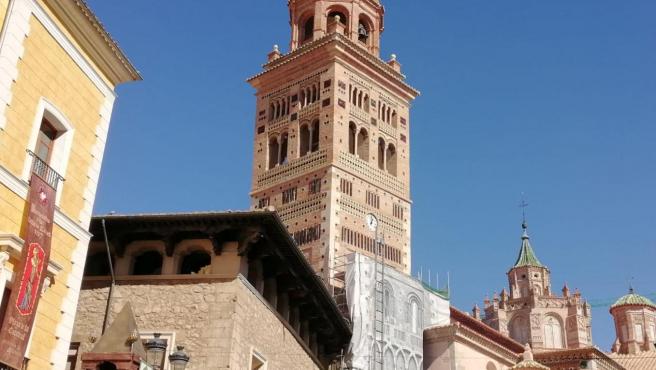 Soleado día en la magnífica villa de Teruel.