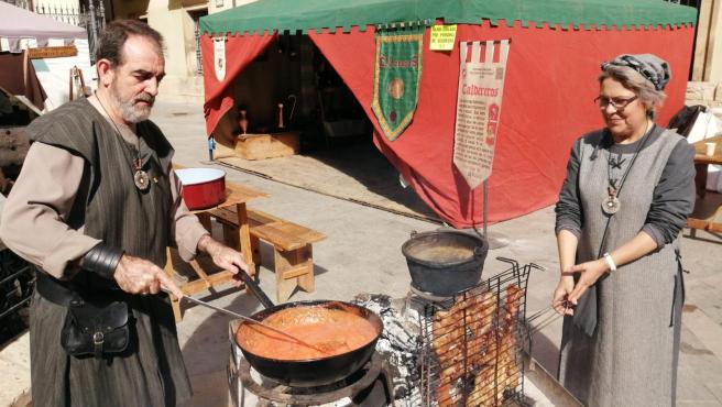 Los manjares al estilo medieval despiertan el apetito a estas horas