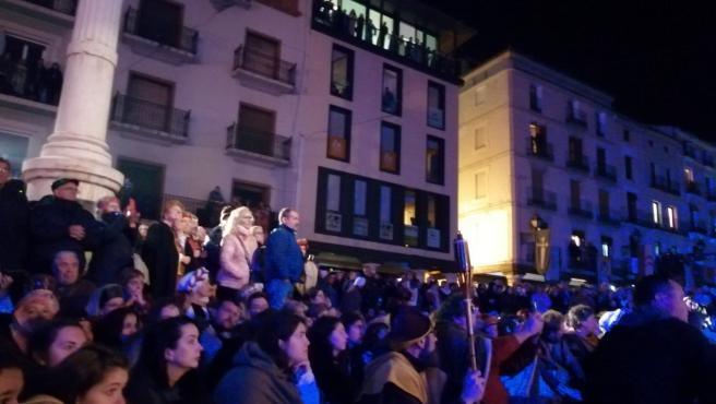 La plaza del Torico está al completo