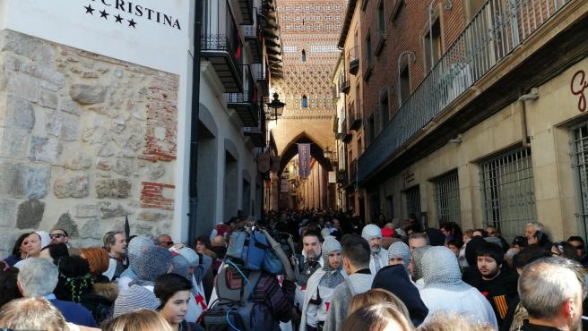 Las calles turolenses ya están llenas de gente.