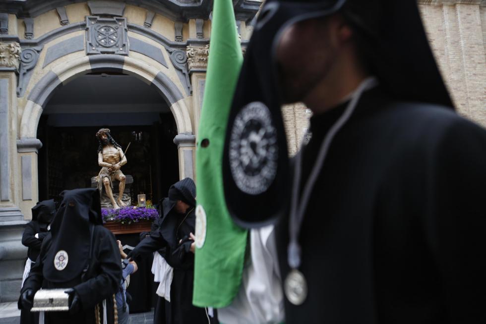 Procesión del Ecce Homo del Domingo de Ramos en Zaragoza
