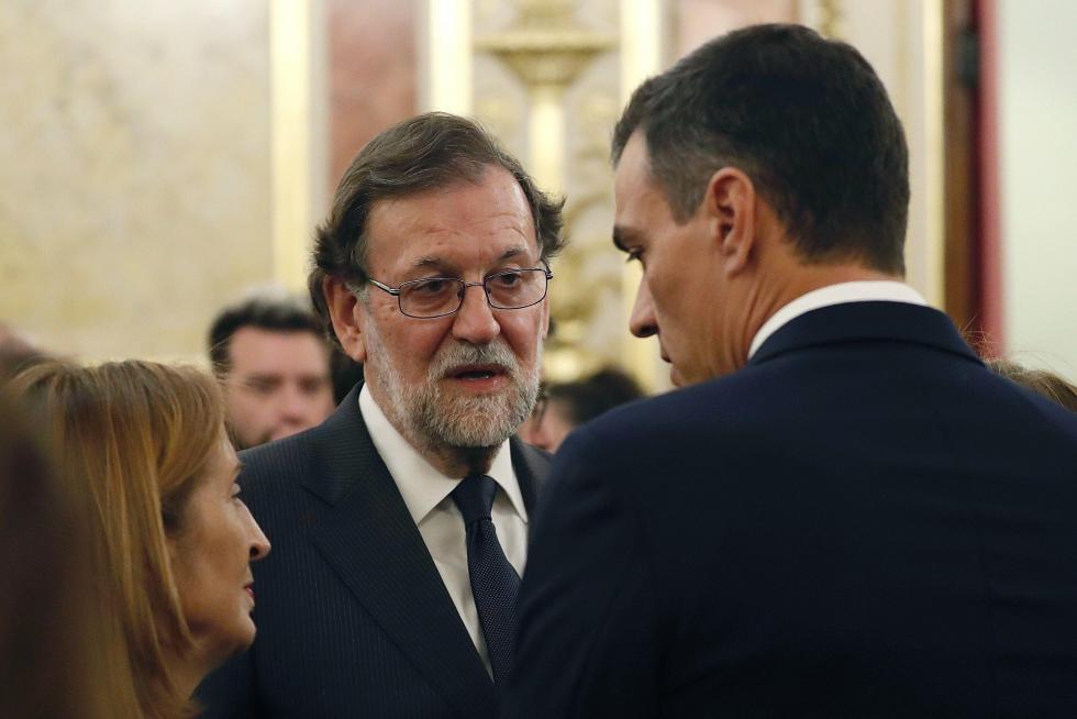 El Congreso despide a Alfredo Pérez Rubalcaba.