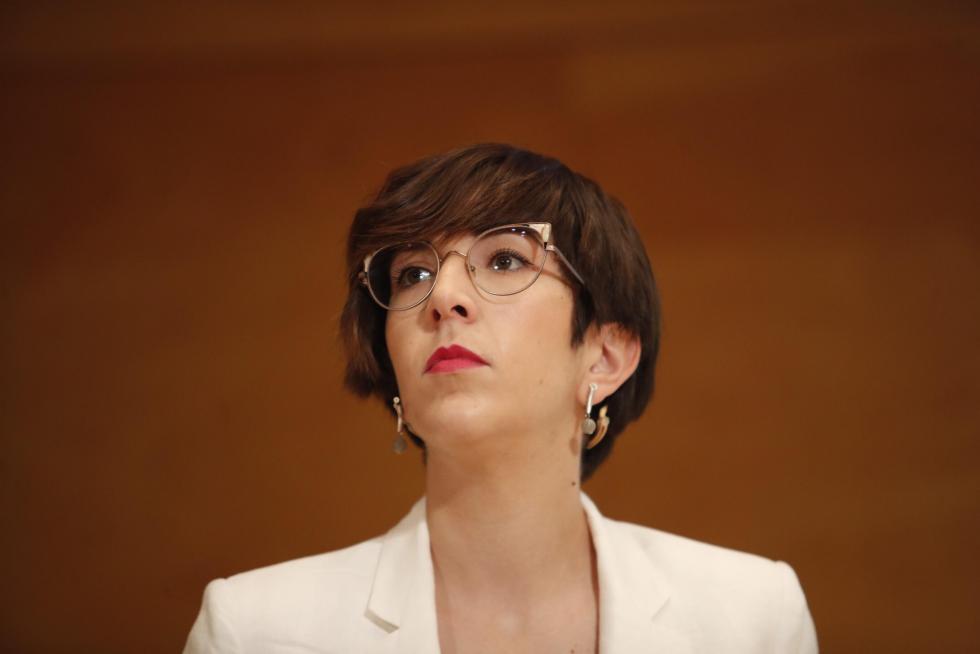 Violeta Barba, candidata de Podemos-Equo al Ayuntamiento de Zaragoza.