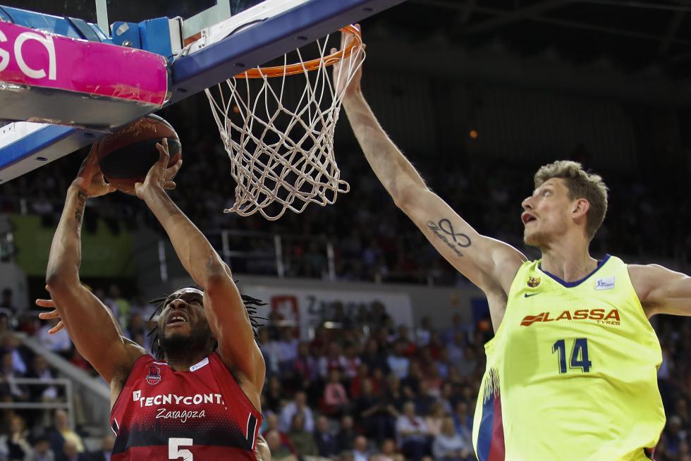 Partido Tecnyconta Zaragoza- Barcelona