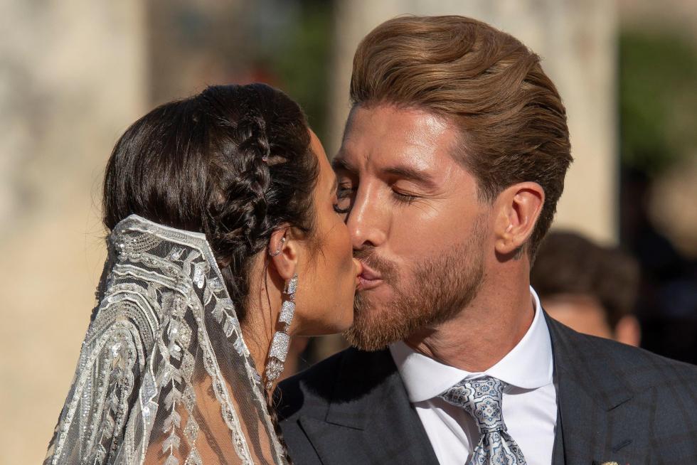 Boda de Sergio Ramos y Pilar Rubio.