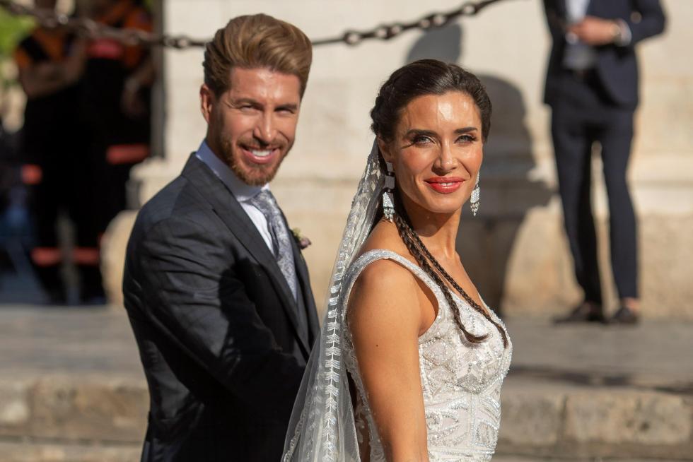 Boda de Sergio Ramos y Pilar Rubio.