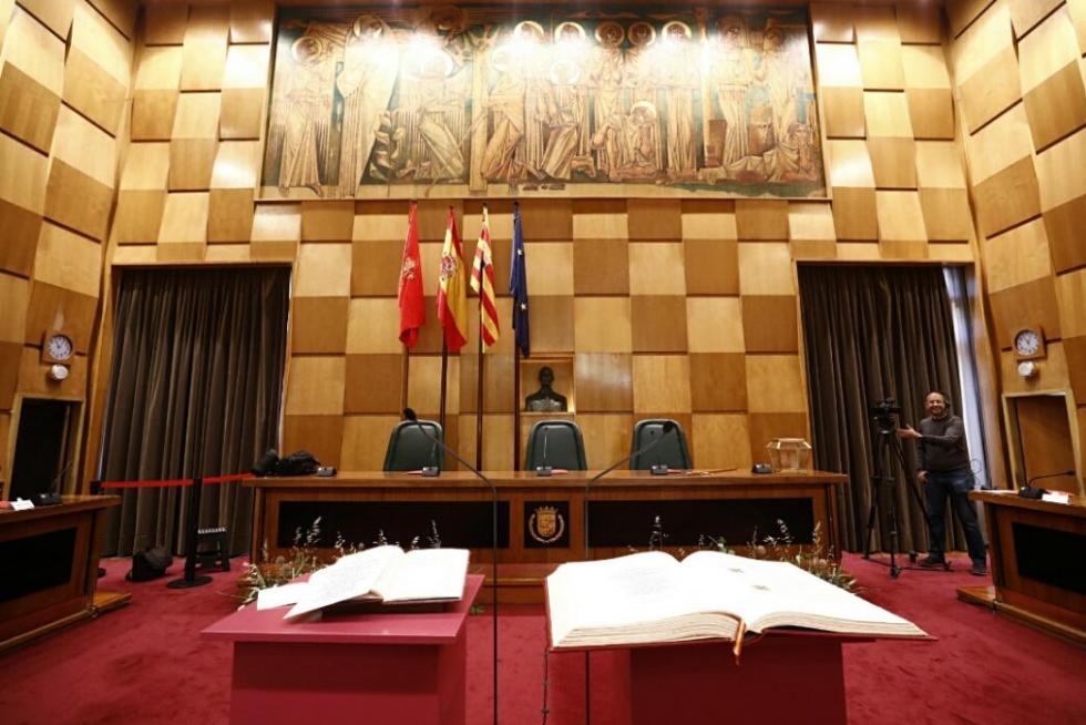 Constitución del Ayuntamiento de Zaragoza.