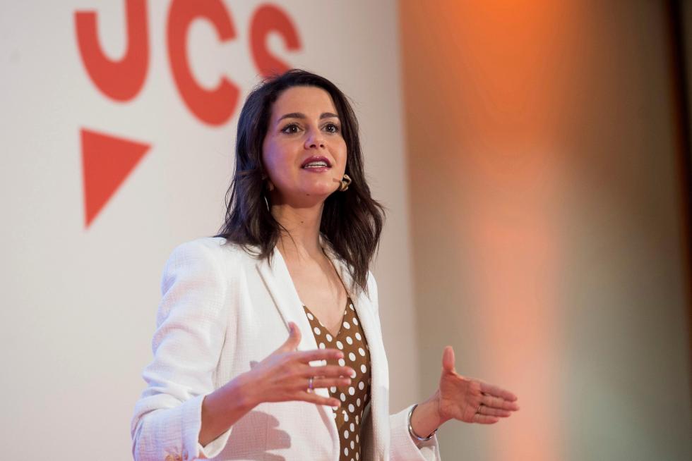 Inés Arrimadas ha participado hoy en Santander en el Campus Joven de Verano de Ciudadanos.