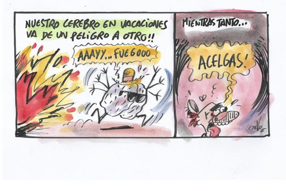 Viñeta de Supermaño 24 agosto 2019