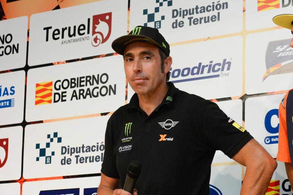 Presentación de la 36ª Baja Aragón en Teruel. Jornada de verificaciones técnicas y administrativas