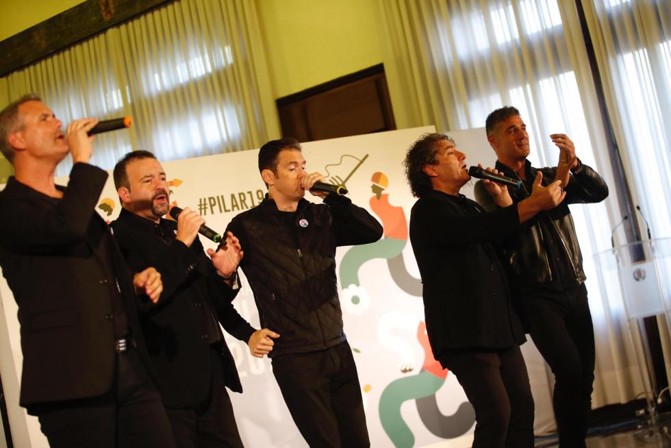Presentación de las Fiestas del Pilar 2019