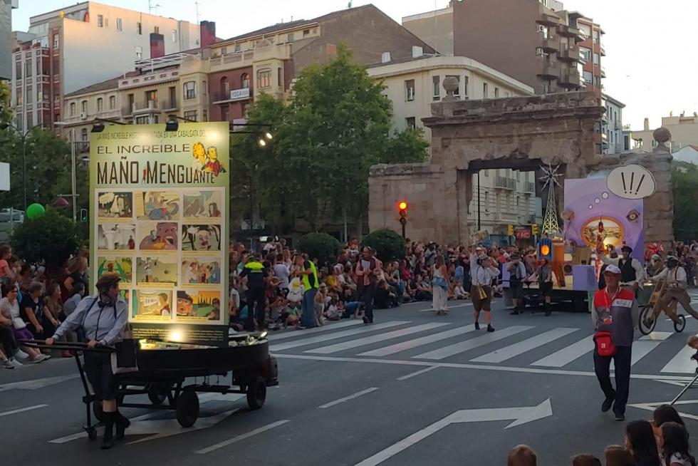 Arranca el Pasacalles del Pregón de las fiestas del Pilar de Zaragoza