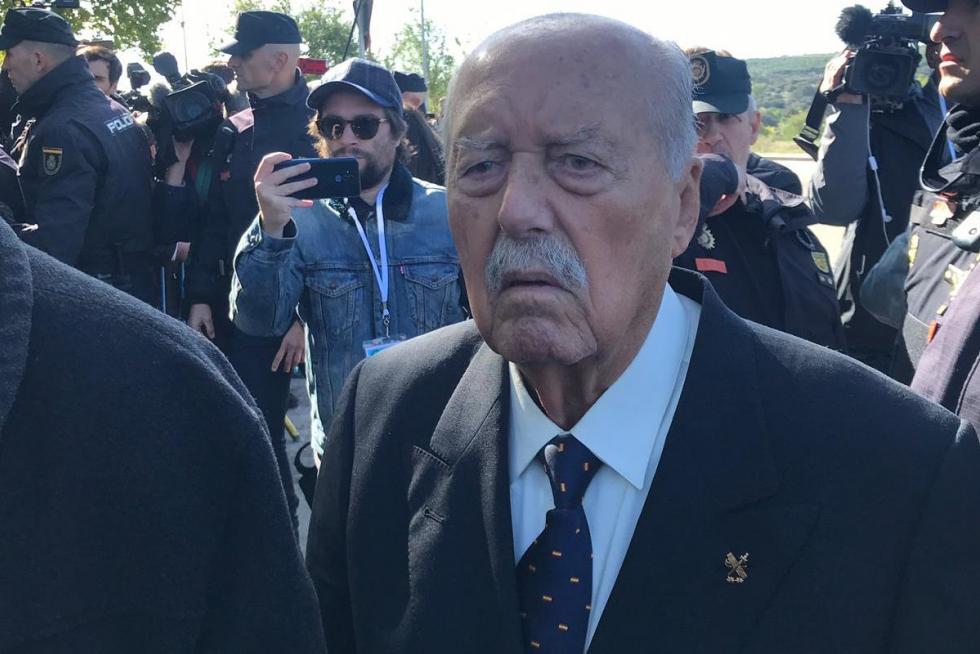 Llegada a Mingorrubio de Antonio Tejero, teniente coronel protagonista de intento de Golpe de Estado del 23-F.